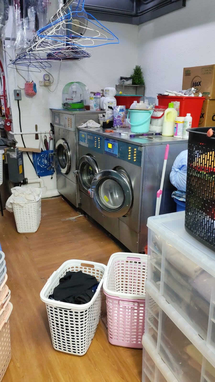 長沙灣約400呎住宅環繞長期盈利具防守力租金傳統洗衣生意轉讓 實景相片 2