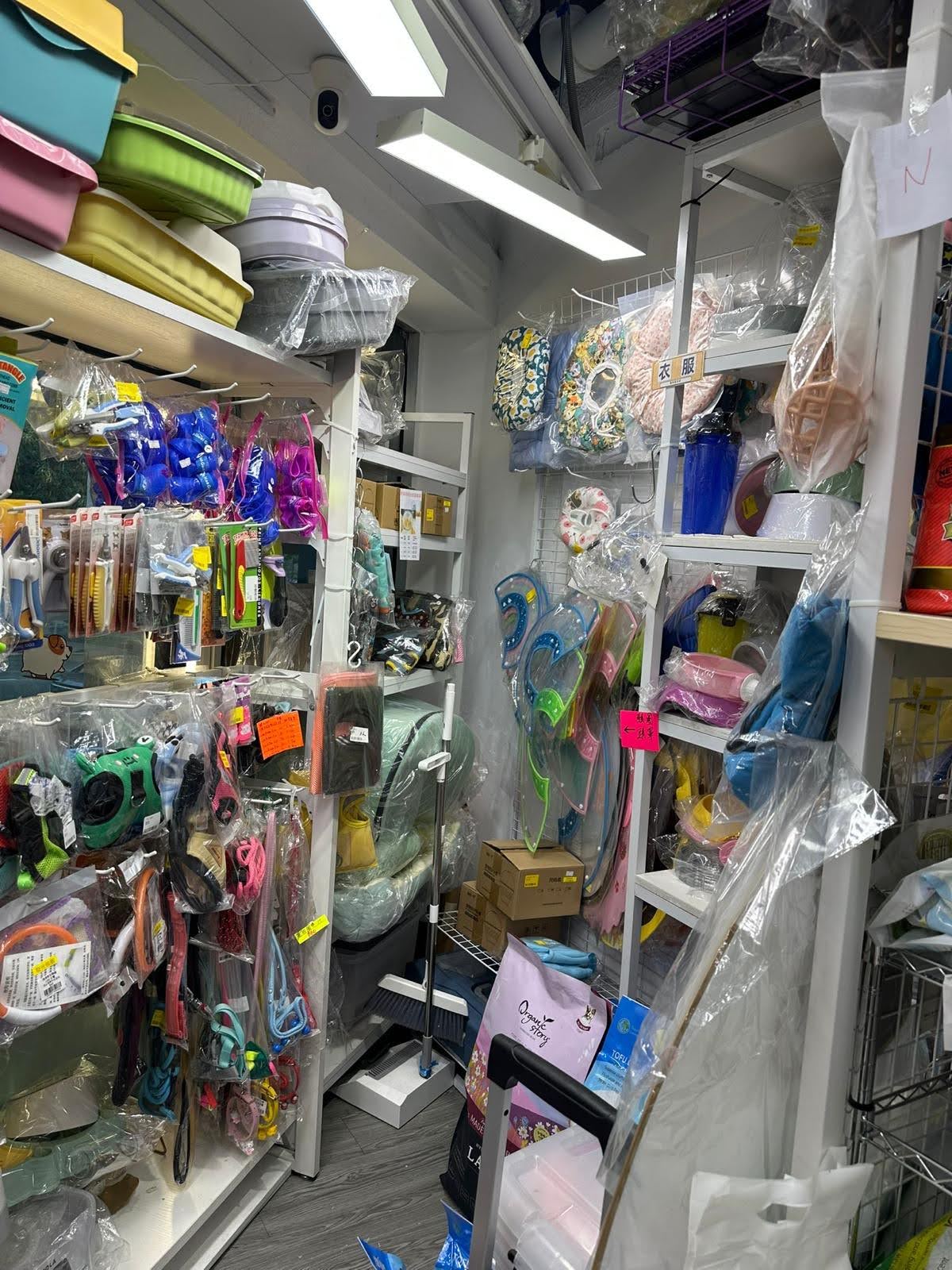 九龍城約190呎位於商場舖獨市生意租金相宜適合小本經營寵物用品及食品零售店生意轉讓 實景相片 2
