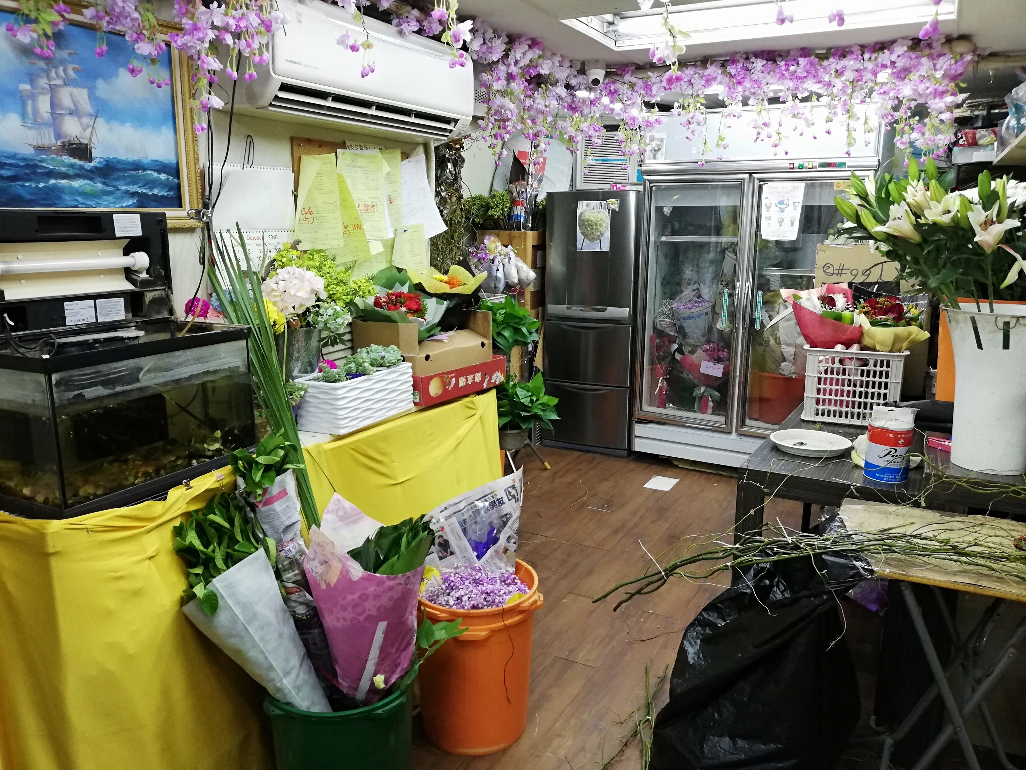 尖沙咀歷史悠久經營逾30年口碑良好客底豐厚可提供多年貨源渠道可傳授經營心得生意穩定經營多年花店生意出讓 實景相片